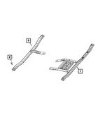6513621AA - Frame, Bumper and Fascia: Lock Patch Bolt for Mopar Image