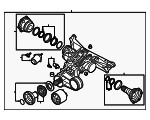 9R500043B - Suspension: Differential Assembly for Audi: A6 allroad, A6 Quattro, A7 Sportback, S7 Sportback Image
