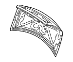 8628729 - Body: Trunk Lid for Volvo: C70 Image