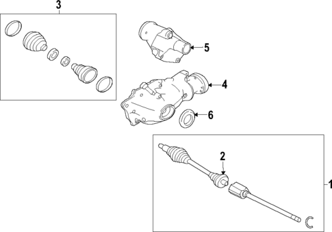 Front Axle for 2020 Jaguar XE #0