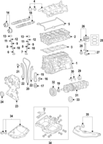 110006CA0A - Engine: Cylinder Block for Nissan Image