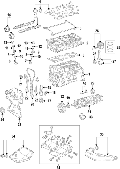 Engine for 2021 Nissan Rogue #0