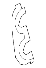 YS4Z18N332AA - HVAC: Heater Core Support for Ford: Focus, Transit Connect Image