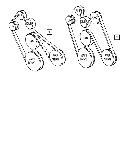Drive Belts for 2003 Dodge Ram 1500 #0