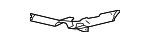 89044507 - Body: Bumper Cover Spacer Panel for GM Image