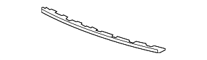 Genuine GM Galvano Silver Rear Bumper Fascia Molding – Fits 2021-2024 Tahoe/Yukon/Suburban, 84371056