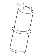 16136758757 - Emission System: Vapor Canister for BMW: 528i, 540i, 740i, 740iL, 750iL Image