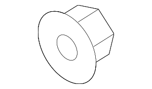 872593K000 - : Trim Molding Nut for Kia: Carnival, Sorento, Soul, Soul EV Image