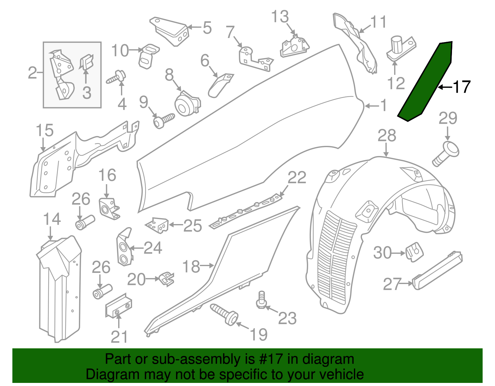 427-809-971 - Lock Pillar Support 2014-2015 Audi R8 | Audi OEM Parts Guy