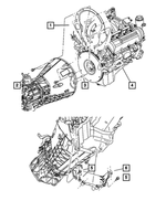 52104336AA - Clutch: Spacer, Mounting for Mopar Image