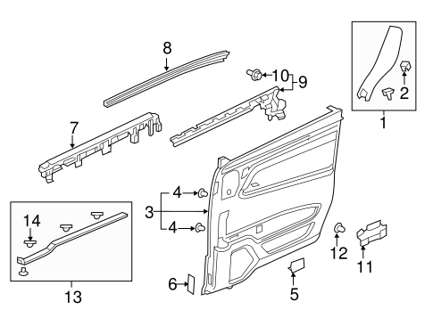Sliding Door for 2021 Honda Odyssey | Toronto Honda Parts