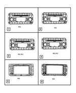 Z5064816AD - Electrical: Am/fm/dvd/hdd/nav/sdars Radio for Chrysler: 300, Aspen, Sebring | Dodge: Avenger, Caliber, Challenger, Charger, Dakota, Durango, Magnum | Jeep: Commander, Compass, Grand Cherokee, Patriot Image