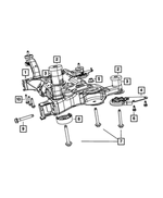 5006581AA - Front Suspension: Isolator Mount Seat for Mopar Image