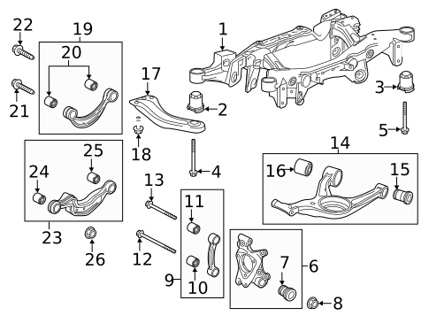 Rear Suspension for 2017 Buick Regal #3