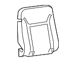 89041353 - Body: Seat Back Pad for Chevrolet: Colorado | GMC: Canyon Image