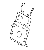 31498949 - Body: Plate for Volvo: S60, S90, V60, V60 Cross Country, V90, V90 Cross Country, XC60, XC90 Image