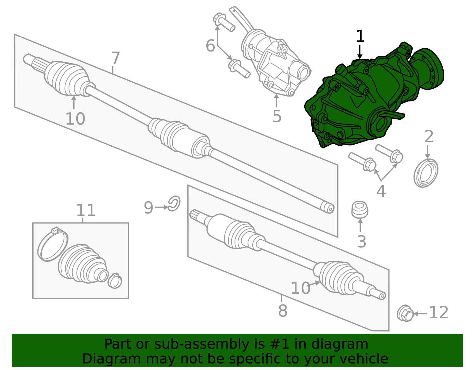 C2d19734 T2R81330 - Carrier Assembly 2013-2024 Jaguar | Harper Jaguar