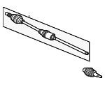 C2D42128 - Suspension: Axle Assembly for Jaguar Image