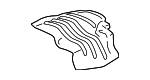 74654T2AA00 - Exhaust: Heat Shield for Honda: Accord Image