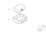 61356923954 - Vehicle Electrical System: Rain and Light Sensor for Mini Image