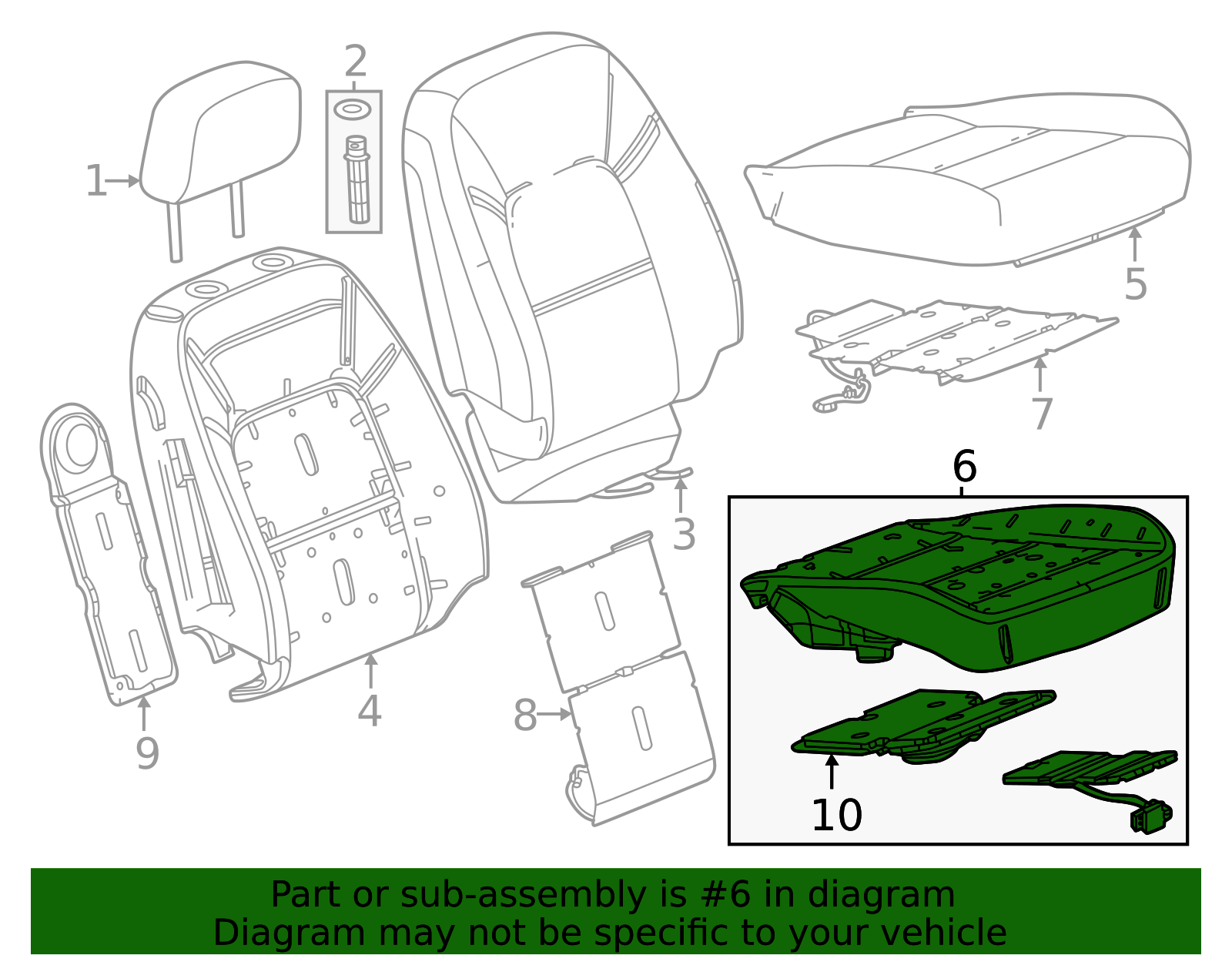 2024-2025 GM Passenger Discriminating Sensor 86555855 GM ...
