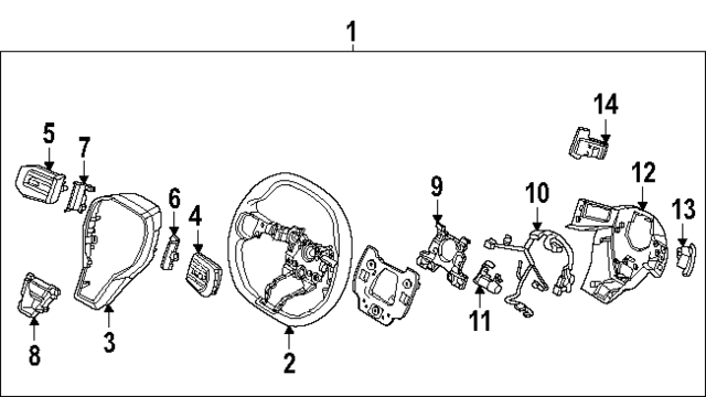 56175GG100 - : Steering Wheel Trim for Kia Image