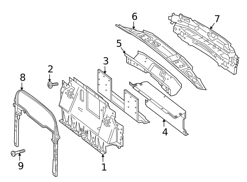 Rear Body for 2018 Mercedes-Benz S63 AMG #2