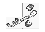 181505MJA50 - Exhaust: Converter &amp; Pipe for Honda: Passport, Pilot, Ridgeline Image