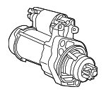 9A1604103AX - Electrical: Starter for Porsche: 911, Boxster, Cayman Image