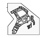 5301D701 - Body: Inner Panel for Mitsubishi Image