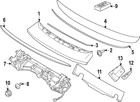 Spoiler for 2024 Porsche Cayenne #0
