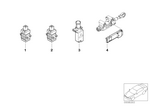 61316967601 - Vehicle Electrical System: Stop Light Switch for Mini Image