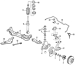 4001161U01 - Suspension: Knuckle for Infiniti Image