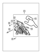6036307AA - Cooling: Pipe Plug for Mopar Image