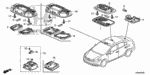35151SNA003 - Electrical/Exhaust/Heater/Fuel: SCREW, TAPPING (3X8) for Honda Image