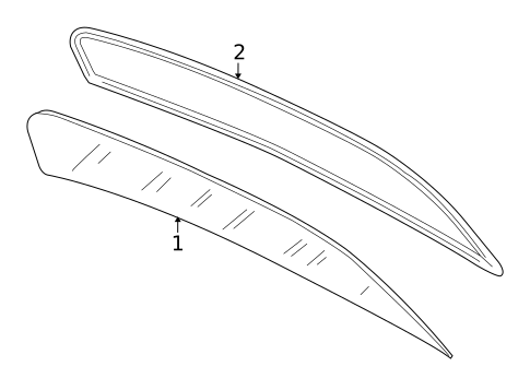 Glass & Hardware for 2012 Porsche 911 #3