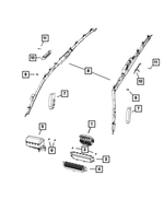 68201736AA - Restraints: Screw And Washer for Mopar Image
