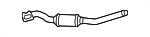 68038390AE - Exhaust: Converter &amp; Pipe for Mopar Image