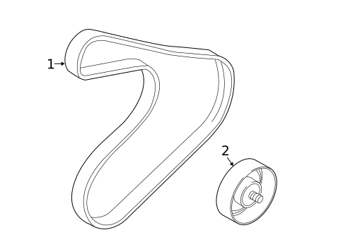 Belts & Pulleys for 2016 Kia Optima #0
