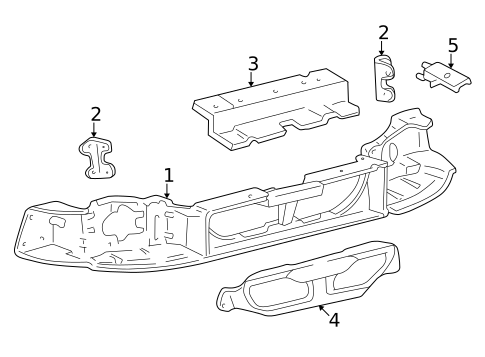 Front Panel for 2004 Ford Mustang #0