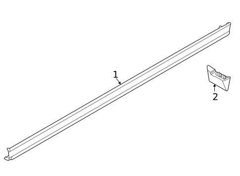 Exterior Trim - Pillars for 2022 Hyundai Santa Fe #0