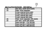 5013087AF - Automatic Transmission Multi-Speed: Automatic Transmission Clutch Package for Mopar Image