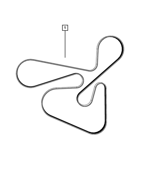 Drive Belts for 2011 Dodge Journey #0