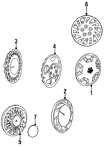 4284674 - Suspension: Cover for Chrysler: Town &amp; Country | Dodge: Caravan, Grand Caravan, Mini Ram, Spirit Image