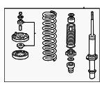 51601SECA06 - Suspension: Strut Assembly for Acura Image