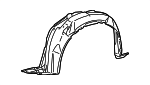 538750D680 - Body: Fender Liner for Toyota: Yaris Image