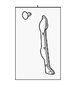 5382852160 - Body: Protector for Toyota: Yaris Image