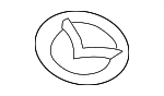 PX1P102D9 - Engine: Engine Cover Emblem for Mazda: 3, CX-30, CX-5, CX-50, CX-9 Image