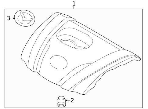 Engine Appearance Cover for 2023 Mazda 3 #4