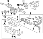 77355SG0A00 - Steering: Label for Honda: Accord, Prelude Image
